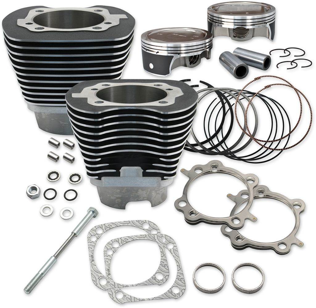 S&S CYCLE エスアンドエス サイクル 124' Cylinder and Piston Kit［0931-0686］ HARLEY-DAVIDSON ハーレーダビッドソン ボアアップキット エンジンパーツ エンジン