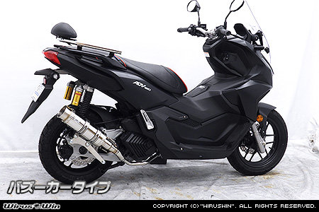 adv160 純正マフラー 1000km使用 美品 adv160 純正マフラー 1000km使用 美品