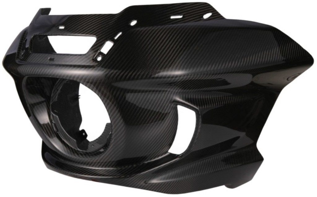 SPEEDRA スピードラ アッパーカウル FXLRST ローライダーST HARLEY-DAVIDSON ハーレーダビッドソン アッパーカウル・フロントカウル カウル関連 外装 タイプ：フォージドカーボン(艶あり)｜ウェビック　店