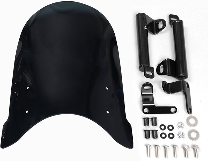 ENDURANCE エンデュランス メーターバイザーロングセット+取り付けキット スーパーカブ50 スーパーカブ110 HONDA ホンダ メーターバイザー カウル関連 外装|ウェビック 店