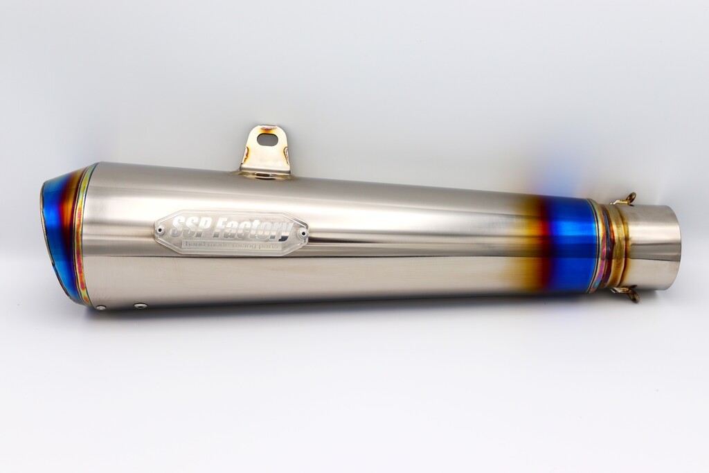 SSP Factory SSPファクトリー スクイーズチタンサイレンサー 補修・汎用サイレンサー マフラー｜ウェビック　店