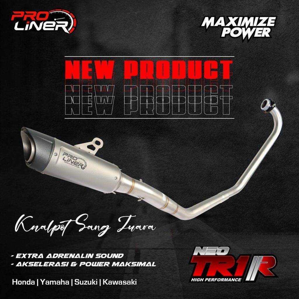 Pro Liner プロライナー NEO TR1R フルエキゾーストマフラー Yamaha JUPITER MX KING 200 cc YAMAHA ヤマハ マフラー