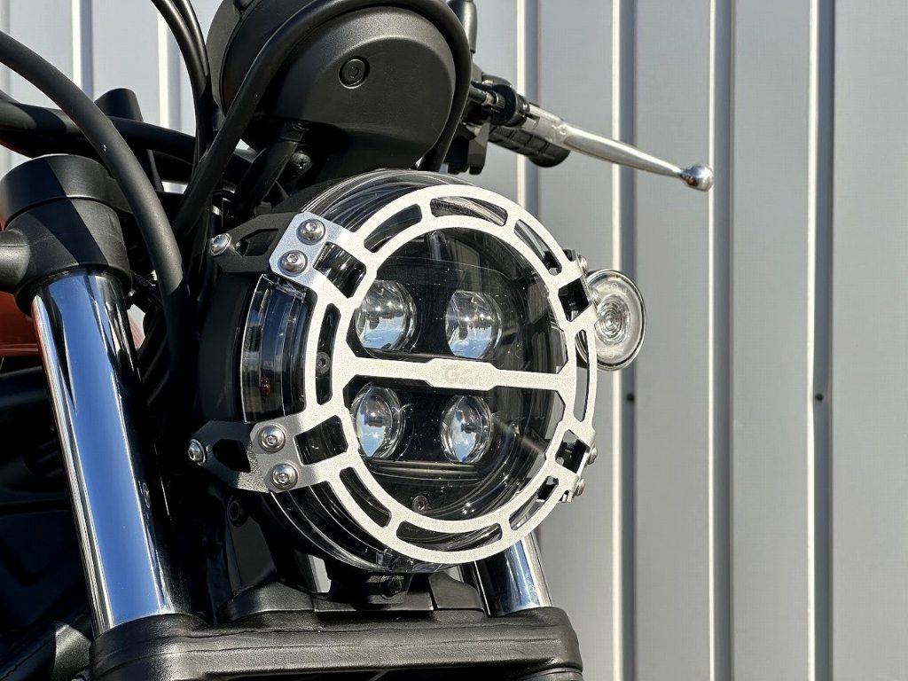 G-Craft ジークラフト ヘッドライトガード CL250 CL500 レブル250 レブル500 レブル1100 HONDA ホンダ 外装｜ウェビック　店