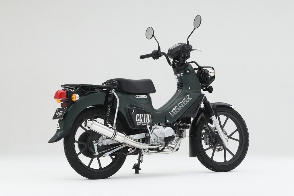OVER オーヴァー レーシングダウン フルエキゾーストマフラー クロスカブ110 HONDA ホンダ マフラー