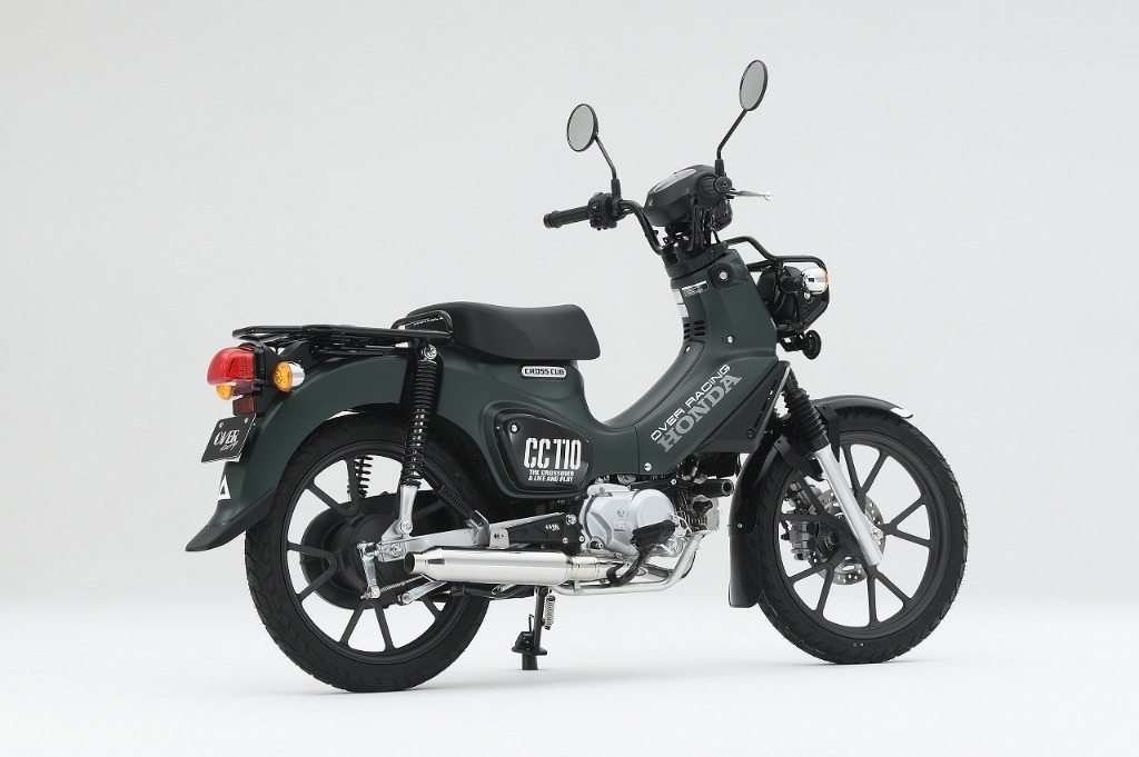 OVER オーヴァー シガーパイプ DOWN フルエキゾーストマフラー クロスカブ110 HONDA ホンダ マフラー