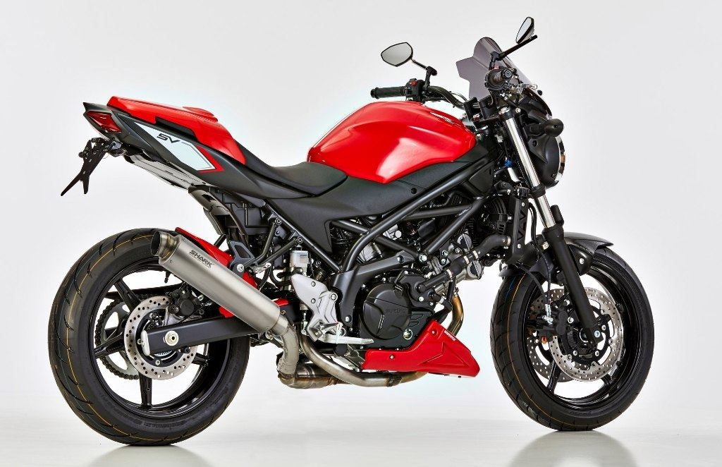 SHARK シャーク SRC 4 スリップオンマフラー SV 650 X SUZUKI スズキ マフラー｜ウェビック　店