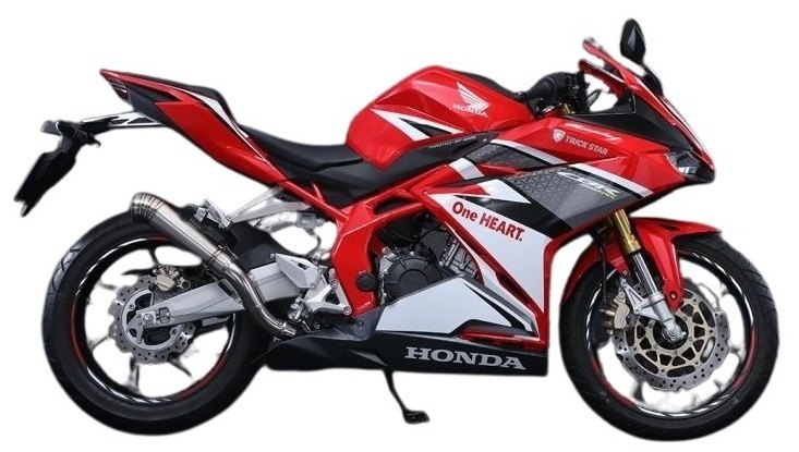 TRICKSTAR トリックスター レーシングスリップオン　雷神 CBR250RR2017- HONDA ホンダ スリップオンマフラー マフラー