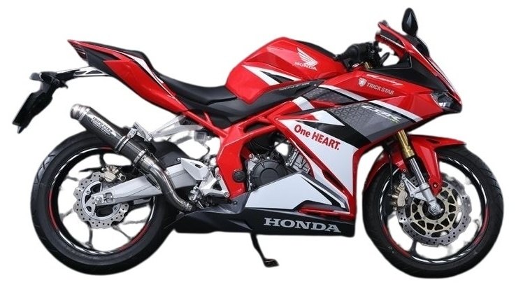TRICKSTAR トリックスター レーシングスリップオン　ショットガン　カーボン CBR250RR2017- HONDA ホンダ スリップオンマフラー マフラー