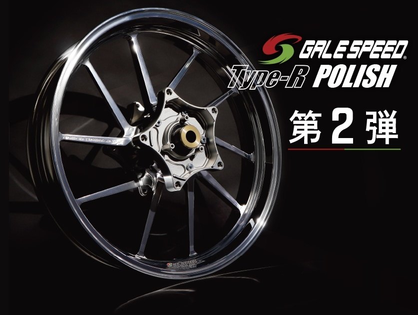 楽天市場】GALE SPEED ゲイルスピード 【限定品】【TYPE-R 前後セット】アルミニウム鍛造ホイール POLISH GSX1300R  SUZUKI スズキ : ウェビック 楽天市場店