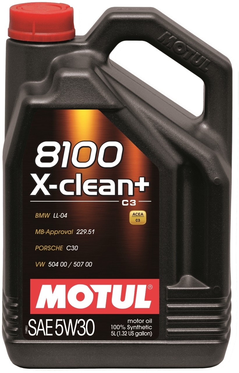 MOTUL モチュール 【ケース】8100 X-clean＋【5W-30】【5L×4】【4サイクルオイル】 4サイクルオイル オイル