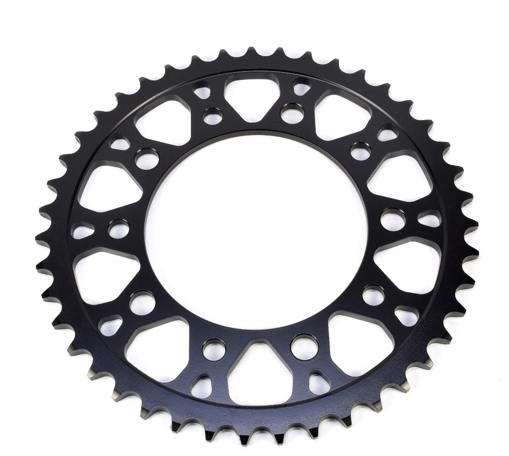 XAM ザム タフライトスチール リアスプロケット CB600 CB650 CB900 CBR600 CBR650 CBR900 NC700 NC750 REBEL1100 REBEL1100T MT-09 XSR900 YZF-R1 YZF-R1M YZF-R6 HONDA ホンダ YAMAHA ヤマハ ドリブンスプロケット・リアスプロケット 駆動系 丁数：47T / カラー：ブラック