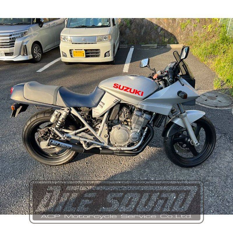 ACP エーシーピー エルサウンド ショート管 マフラー GSX400S 刀 SUZUKI スズキ フルエキゾーストマフラー