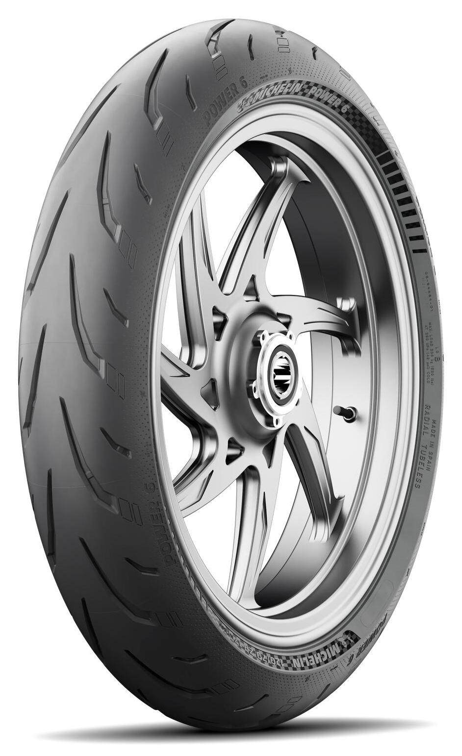 楽天市場】MICHELIN ミシュラン POWER 6 【120/70ZR17 M/C 58W