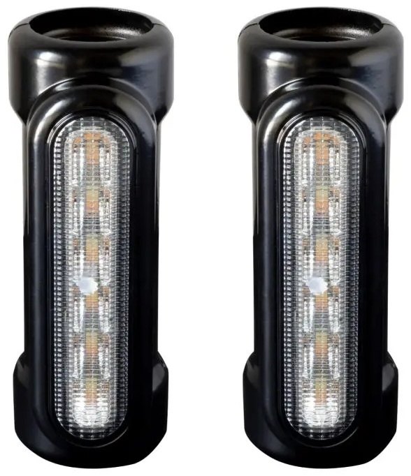 Hogworkz ホグワークズ エンジンガード／ハイウェイバー LED ターンシグナル 1.25&Prime; HARLEY-DAVIDSON ハーレーダビッドソン フォグランプ 灯火類 電装系｜ウェビック　店 22,099円