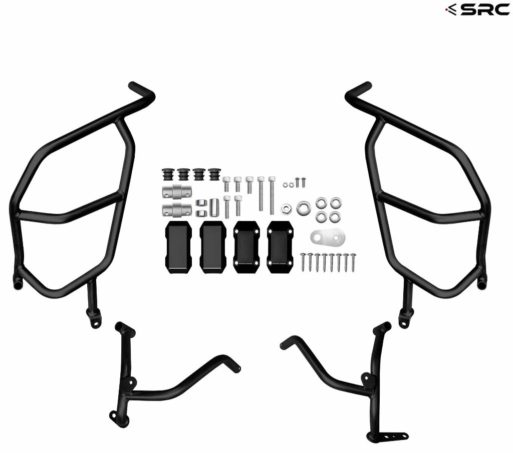 SRC エスアールシー クラッシュバー(エンジンガード) アッパー＆ロワー セット FOR F850GS Adventure BMW エンジンガード フレーム
