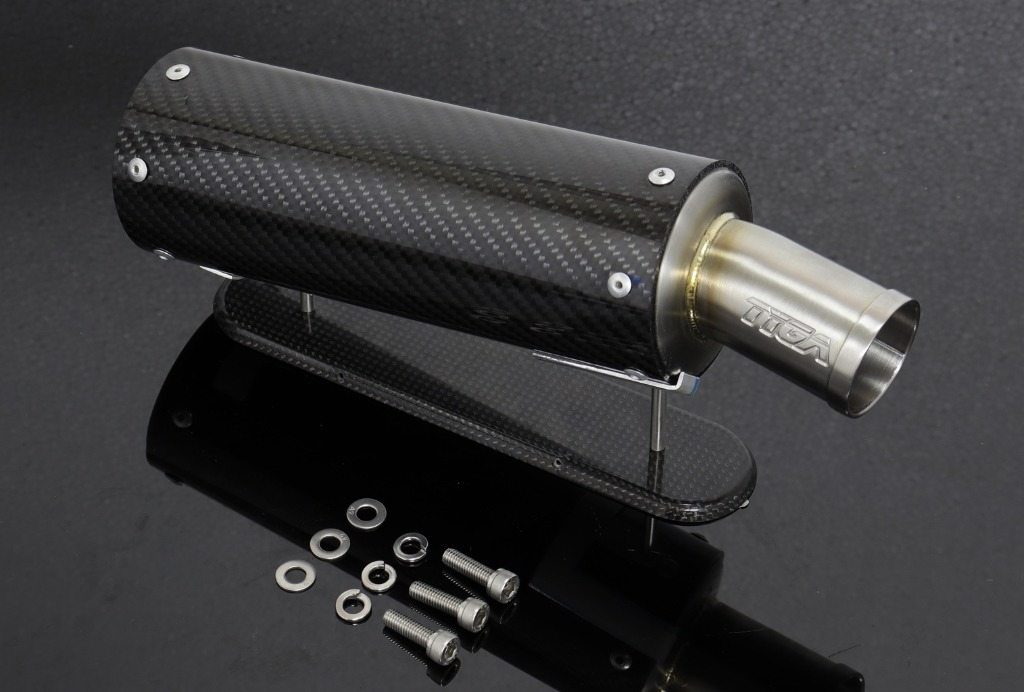 TYGA PERFORMANCE タイガパフォーマンス 2ストカーボンサイレンサー 70mm セット TZR250 YAMAHA ヤマハ 補修・汎用サイレンサー マフラー｜ウェビック　店