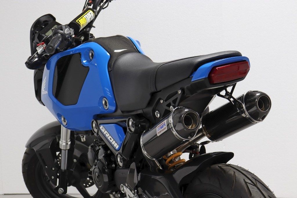TYGA PERFORMANCE タイガパフォーマンス 2本出しフルエキゾーストマフラー グロム 2021- MSX125 GROM HONDA ホンダ フルエキゾーストマフラー マフラー