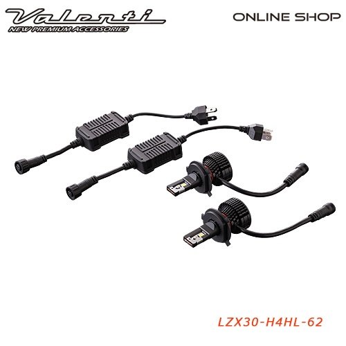Valenti バレンティ LEDヘッド ZXシリーズ H4HL 6200K LEDヘッドライトバルブ 灯火類 電装系|ウェビック 店