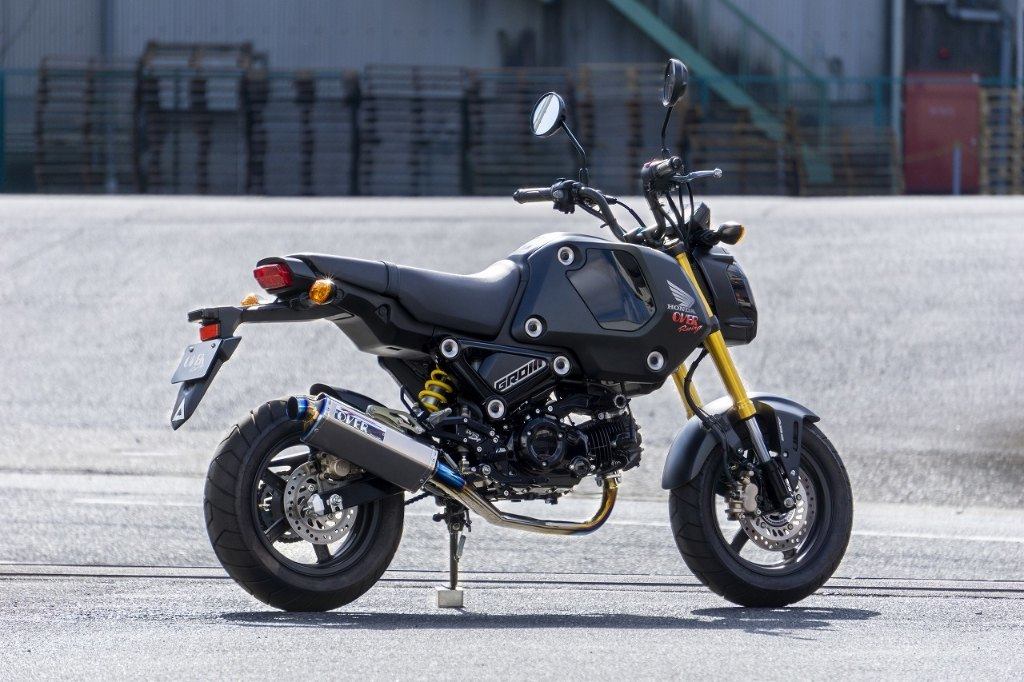 OVER オーヴァー TT-Formula フルチタン GROM HONDA ホンダ フルエキゾーストマフラー マフラー