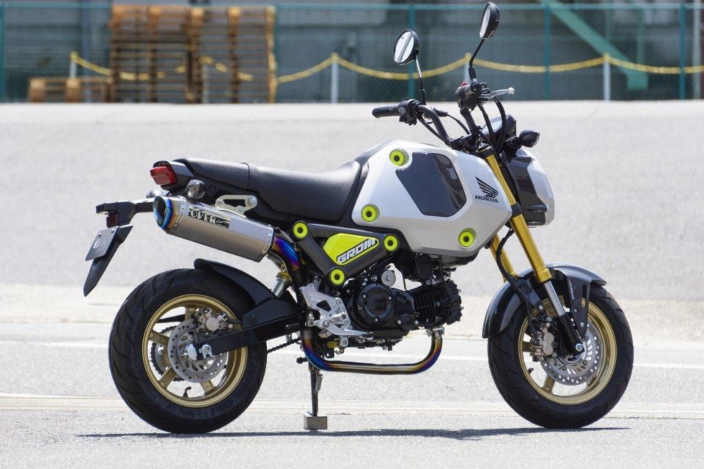 OVER オーヴァー TT-Formula RS UP フルチタン GROM HONDA ホンダ フルエキゾーストマフラー マフラー