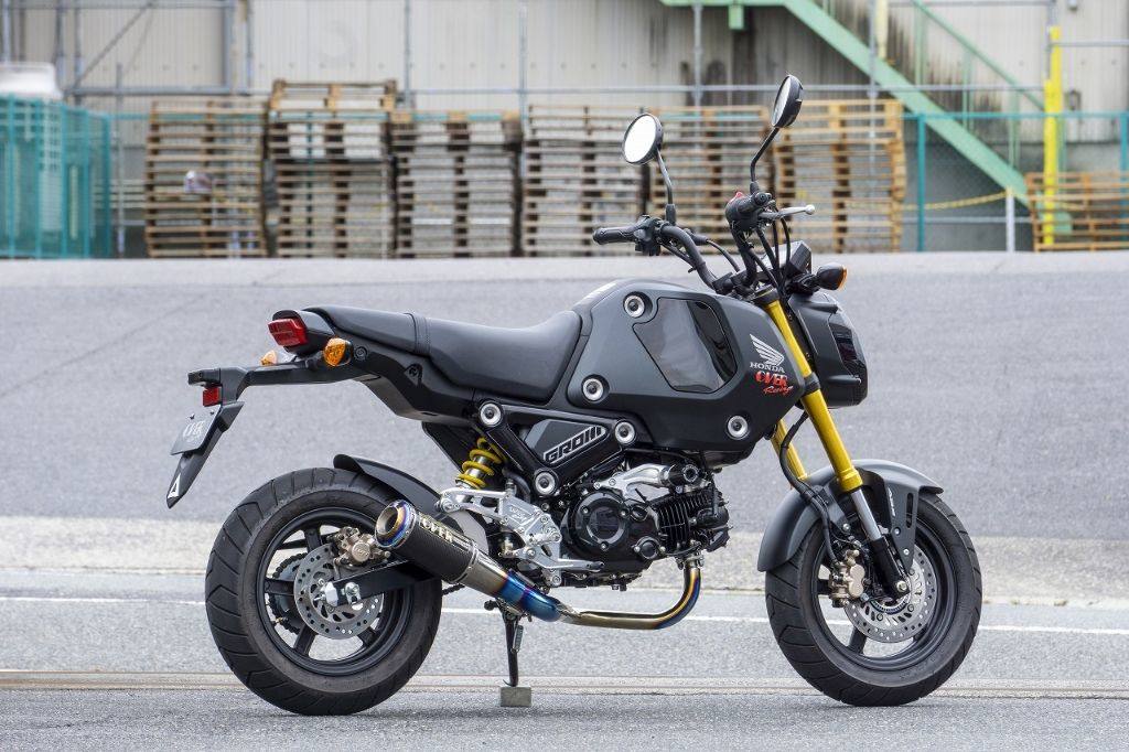 OVER オーヴァー GP-Performance XL フルチタン GROM HONDA ホンダ フルエキゾーストマフラー マフラー
