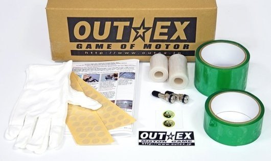 OUTEX アウテックス クリアチューブレスキット エキセル用 チューブレスキット ホイール関連 足回り