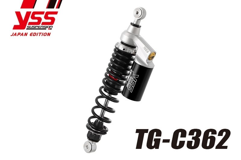 YSS ワイエスエス スクーター用 【TG-Cシリーズ】 TG-C362 SR GT 200 APRILIA アプリリア リアサスペンション サスペンション 足回り｜ウェビック　店 79,812円
