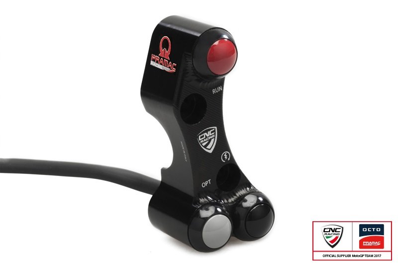 CNC Racing シーエヌシーレーシング 【PRAMAC RACING】右側ハンドルスイッチ DUCATI ドゥカティ ハンドルスイッチ・スイッチボックス ハンドル周辺パーツ ハンドル