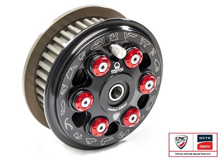 CNC Racing シーエヌシーレーシング 【PRAMAC RACING】スリッパークラッチ マスターテック DUCATI ドゥカティ bimota ビモータ スリッパークラッチキット 駆動系 カラー：レッド｜ウェビック　店