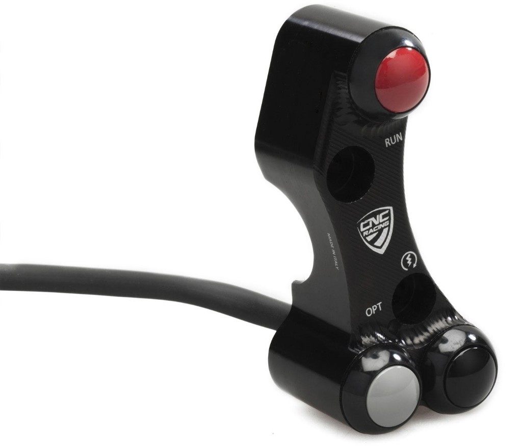 CNC Racing シーエヌシーレーシング 右側ハンドルスイッチ RSV4 TUONO V4 1100 Factory Tuono R 11-14 RR 15-16 09-14 APRILIA アプリリア ハンドルスイッチ・スイッチボックス ハンドル周辺パーツ ハンドル