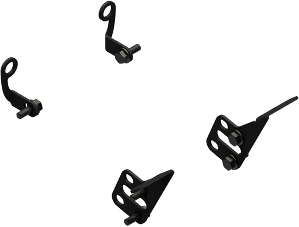 CNC Racing シーエヌシーレーシング ブレーキ冷却ダクト用取付キット RSV4 TUONO V4 1100 Factory Tuono RR 15-18 APRILIA アプリリア その他キャリパーオプション・補修部品 ブレーキ