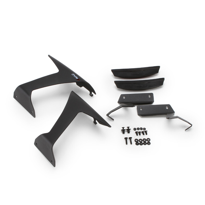 楽天市場】Puig 3176N SIDE SPOILER WINGLET [BLACK] Kawasaki ZX-6R