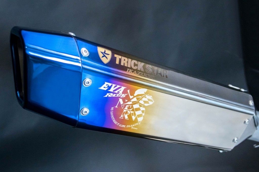 TRICKSTAR トリックスター IKAZUCHI サイレンサー　EVA 補修・汎用サイレンサー マフラー画像
