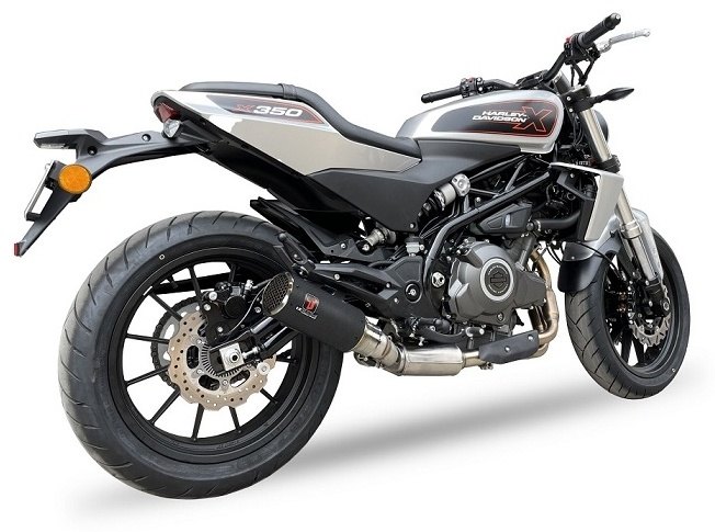 IXRACE アイエックスレース スリップオンマフラー ラウンド X350 HARLEY-DAVIDSON ハーレーダビッドソン マフラー