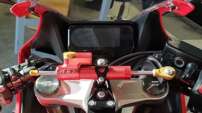 HYPERPRO ハイパープロ CNCステアリングダンパーステーセット CBR650R HONDA ホンダ ステアリングダンパーブラケット ハンドル周辺パーツ ハンドル