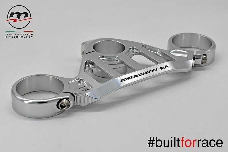 Melotti メロッティー Top Yoke Silver トップブリッジ ハンドル周辺パーツ ハンドル｜ウェビック　店