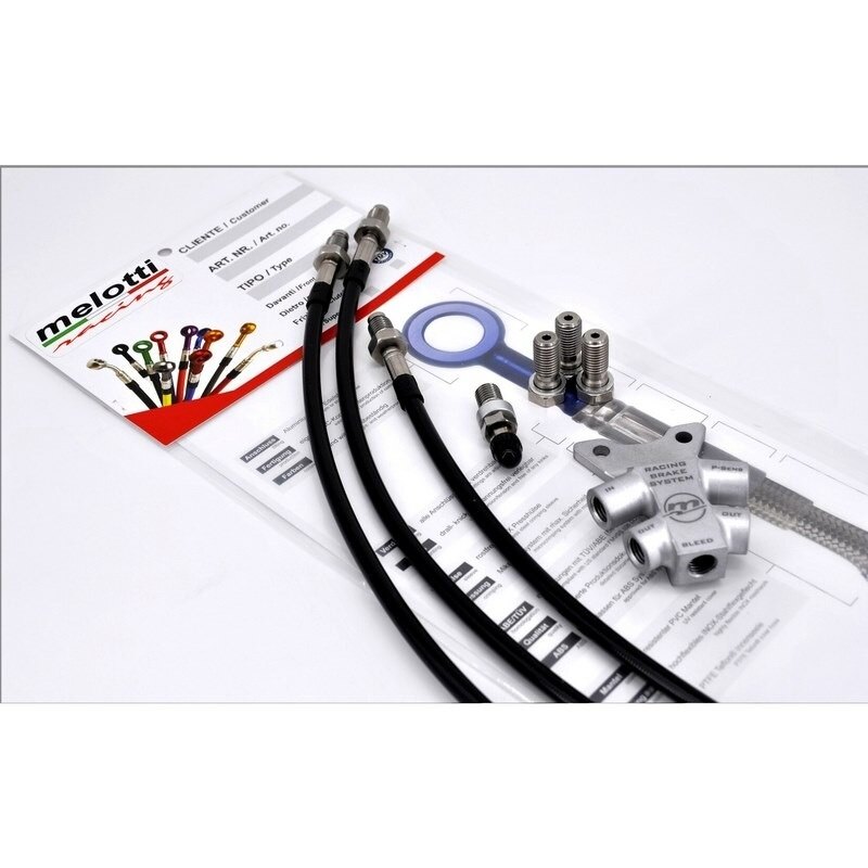 Melotti メロッティー Hoses For Braking System Oem Master Cylinder TDM900 YAMAHA ヤマハ ブレーキホース・クラッチホース ブレーキ