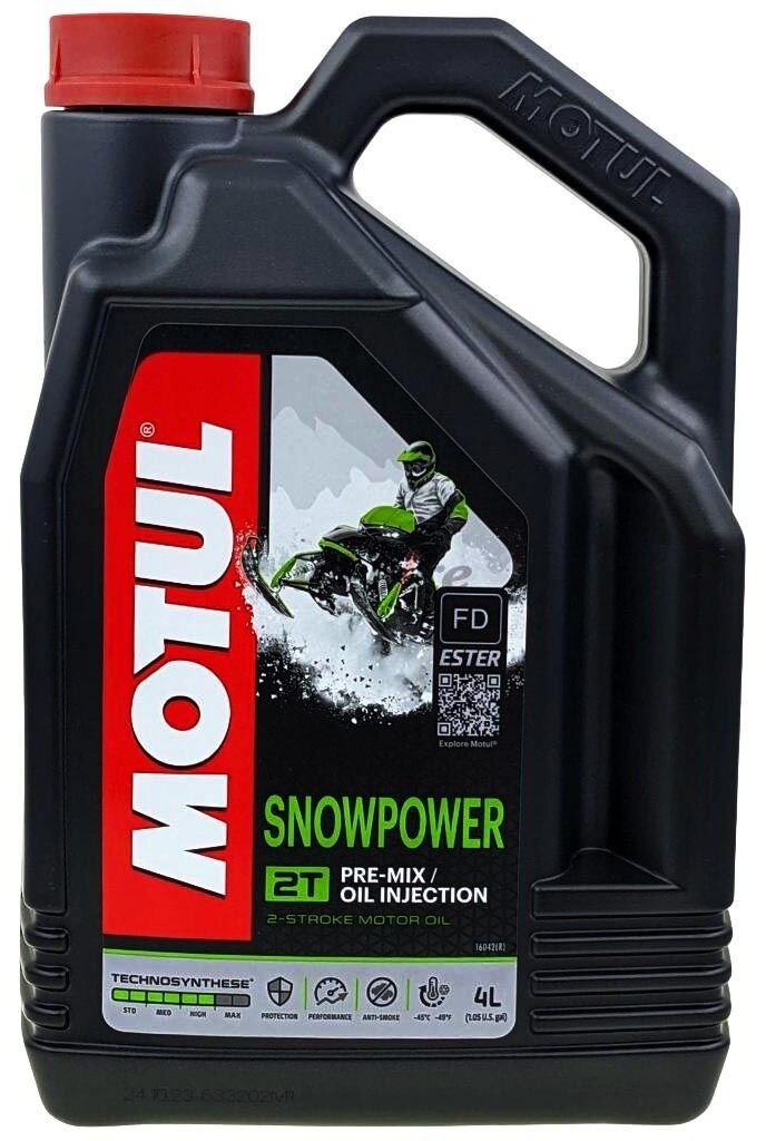 MOTUL モチュール SNOW POWER 2T(スノーパワー)【スノーモービル用】【4L】【2サイクルオイル】 2サイクルオイル オイル
