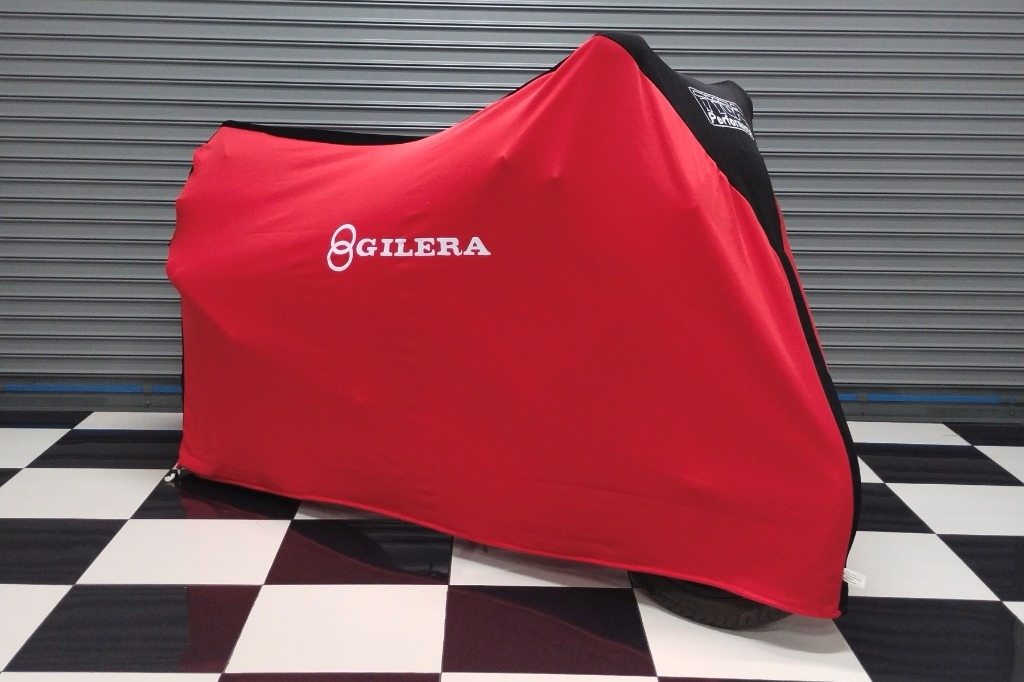 TYGA PERFORMANCE タイガパフォーマンス バイクカバー レッド/ブラック Gilera 保管・盗難防止用品
