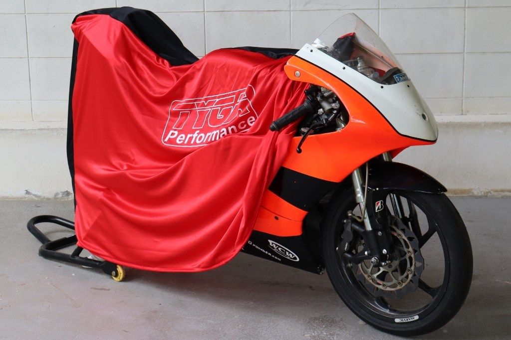TYGA PERFORMANCE タイガパフォーマンス バイクカバー レッド/ブラック レース GP125/Moto3 type RS125R HONDA ホンダ 保管・盗難防止用品