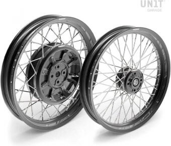 UNIT GARAGE ユニットガレージ Unit Garage Pair of spoked wheels R100RT 48M6 (DRUM BRAKE) | 1025_tubeless ホイール ホイール関連 足回り