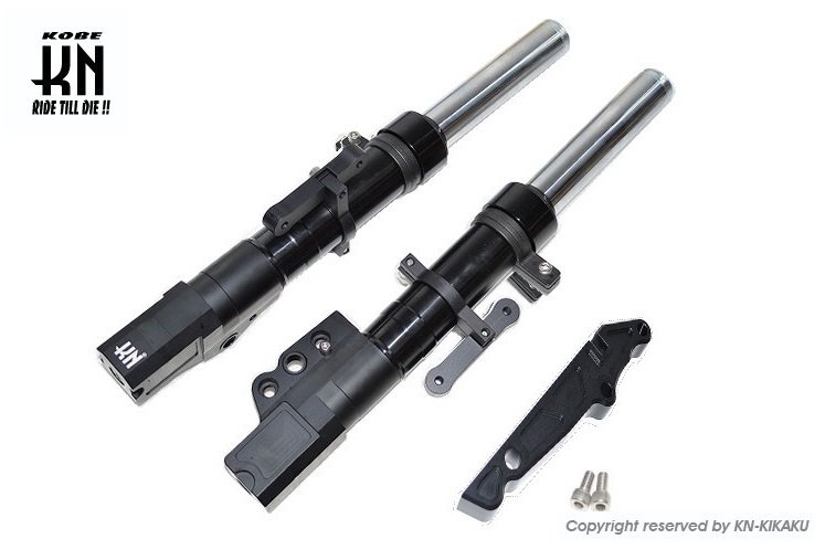 楽天市場】KN企画 スーパーフロントフォーク【ゴールド】シグナスX 【4