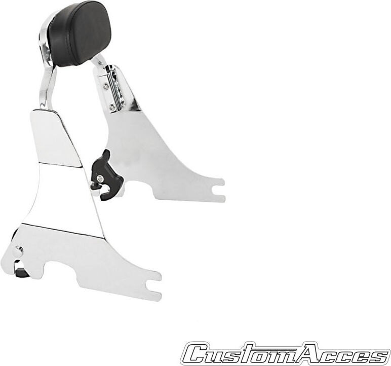 CUSTOM ACCES カスタムアクセス Sissybar Small Model Matt Black SPORTSTER FORTYEIGHT HARLEY-DAVIDSON ハーレーダビッドソン バックレスト 外装|ウェビック 店