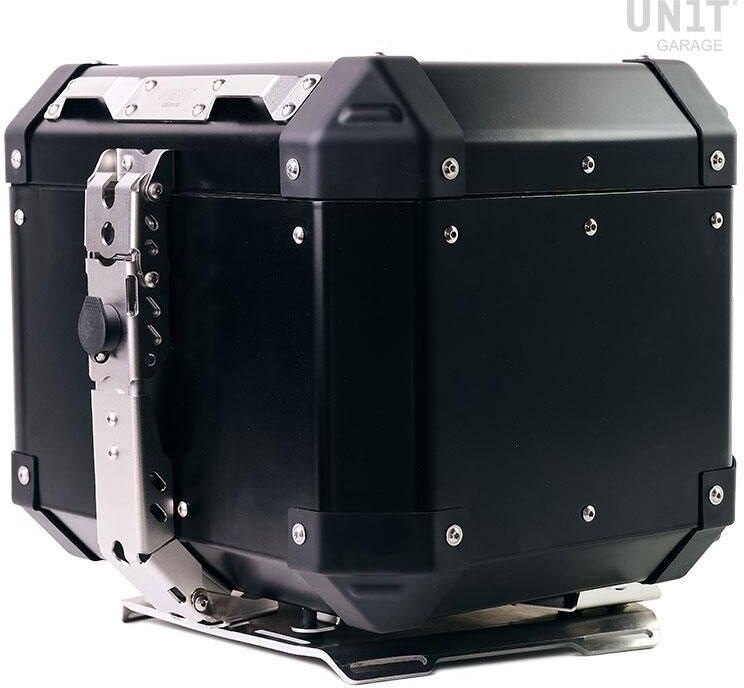 UNIT GARAGE ユニットガレージ Unit Garage Universal 36L Atlas top case, Silver | AL3-Silver パニアケース 車体用バッグ・ケース|ウェビック 店