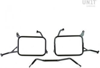 UNIT GARAGE ユニットガレージ Unit Garage Inox Subframes for Atlas aluminum side panniers Yamaha Tenere 700 | 3206_BL サイドキャリア 外装｜ウェビック　店
