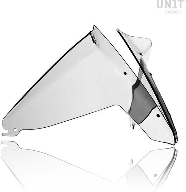 UNIT GARAGE ユニットガレージ Unit Garage Pair of oversized deflectors， Light smoke | 3214-Light-smoke スクリーン 外装