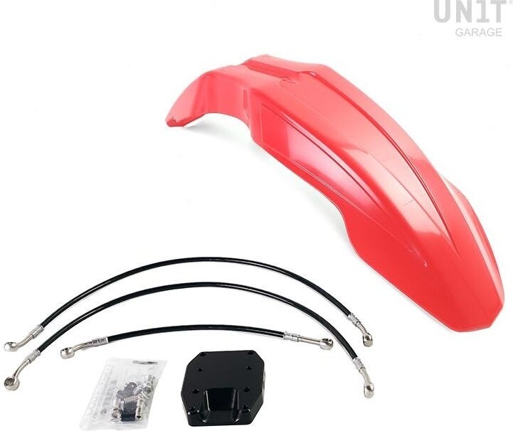 UNIT GARAGE ユニットガレージ Unit Garage High front fender Kit Tenere 700， Red | 3224-Red フロントフェンダー フェンダー関連 外装｜ウェビック　店