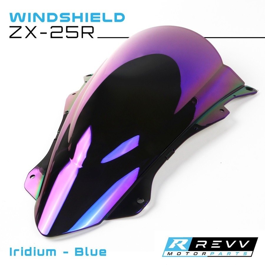 Revv レブ Iridium Windshield ZX-25R ZX-4R ZX-4RR KAWASAKI カワサキ スクリーン 外装