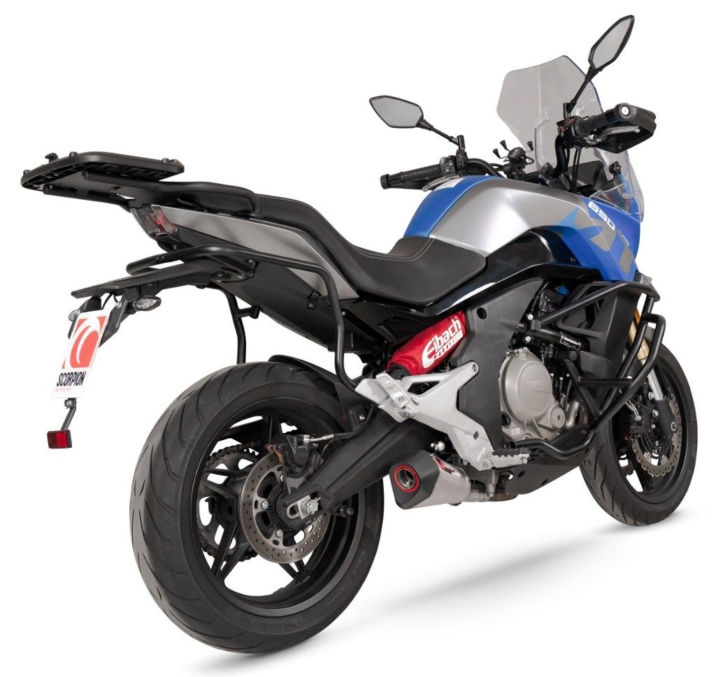 SCORPION スコーピオン セルケトパラレル スリップオンマフラー 650 MT マフラー|ウェビック 店