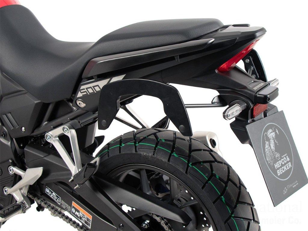 HEPCO＆BECKER ヘプコ＆ベッカー サイドソフトケースホルダー 「C-Bow」 NX400 NX500 HONDA ホンダ バッグ・ボックス取り付けステー 車体用バッグ・ケース